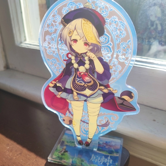 Genshin Impact Standees Bundle - Qiqi, Razor, & Paimon - Picture 1 of 8